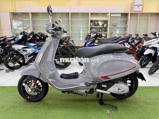🌈THANH LÝ VESPA SPINT SIÊU LƯỚT MÀU XÁM XI MĂNG