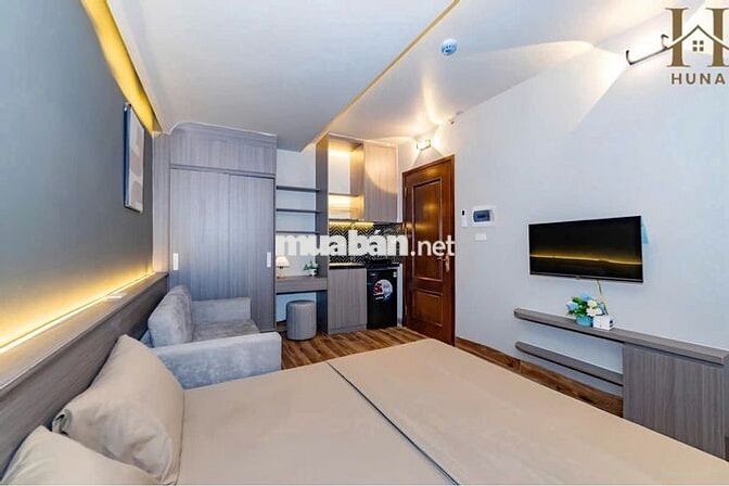 Phòng  siêu đẹp còn trống 25m2 full đồ ở ngay Miếu Đầm