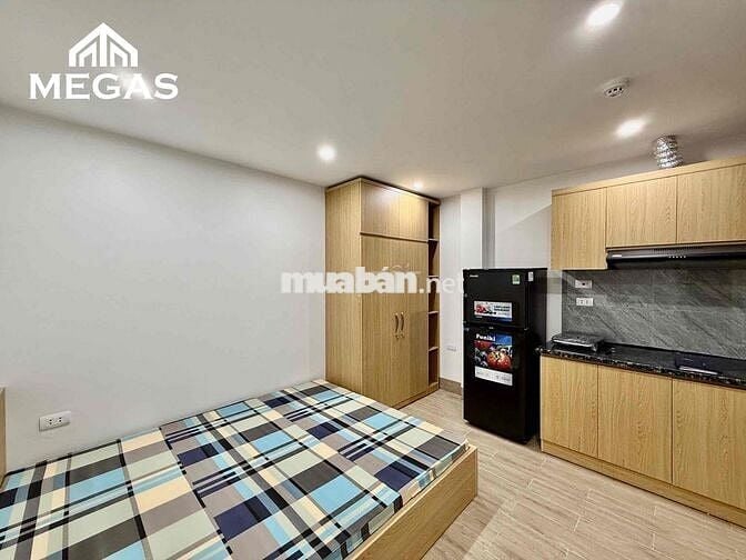 CHO THUÊ STUDIO BAN CÔNG CỬA SỔ FULL NỘI THẤT NGAY ĐƯỜNG PHẠM VĂN ĐỒNG