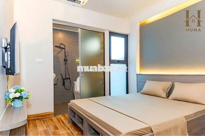 Phòng  siêu đẹp còn trống 25m2 full đồ ở ngay Miếu Đầm