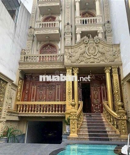 Biệt thự dát vàng full noiij thất 2 mặt tiền trước sau đánh tài chính