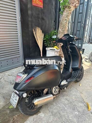 vespa sprint 125 abs dki 2023 đen bóng