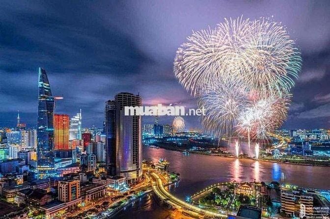 Saigon Royal, Căn Góc 3PN,View Sông Bitexco, 115m2,
