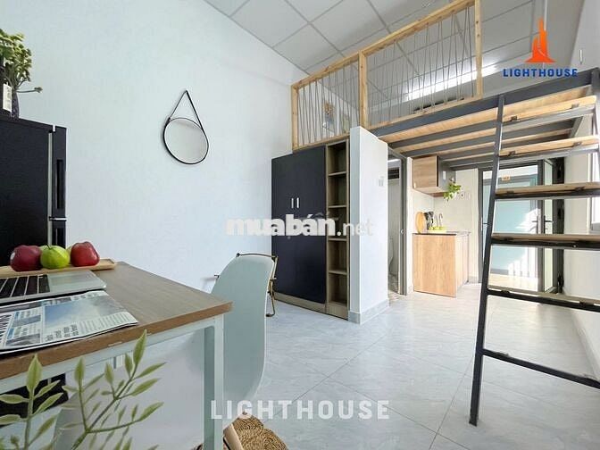 CĂN GÁC NGAY CHỢ HẠNH THÔNG TÂY CV LÀNG HOA LOTTE VINCOM ĐH IUH ĐH VLU
