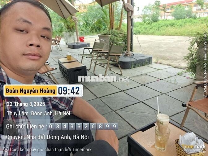 Chỉ 8,x tỉ có ngay lô đất vàng , bus đỗ tận cửa- THỤY LÂM, ĐÔNG ANH