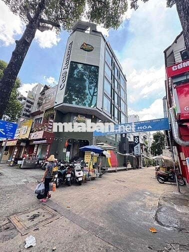 Cho thuê Nhà Q10,  Nguyễn tri phương 5,5x18m 1 hầm 5 lầu giá 99 triệu