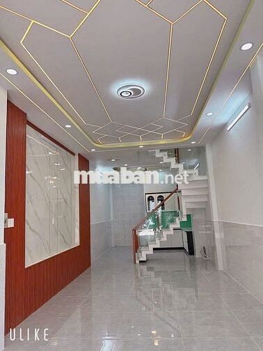 Nhà đẹp Hẻm 8m thông 84/20 Tân Sơn Nhì 4x18m 3 Tấm (4PN 3WC)