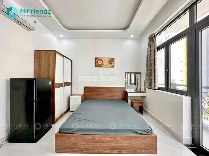 Căn hộ mini Full nội thất có ban công Mặt tiền An Dương Vương quận 8