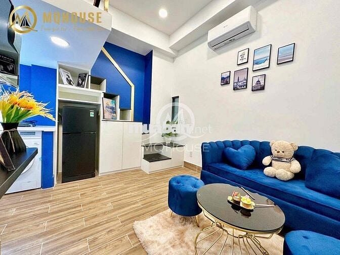 Duplex Gác Cao Full Nội Thất DT hơn 45m2 Quận Tân Bình Giáp Phú Nhuận