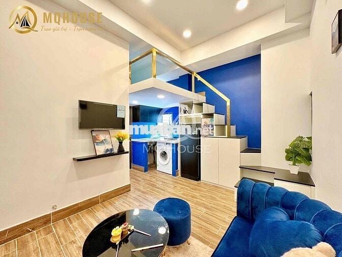 Duplex Gác Cao Full Nội Thất DT hơn 45m2 Quận Tân Bình Giáp Phú Nhuận