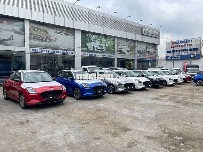 Suzuki Swift 2025 giao ngay chỉ với 190 triệu