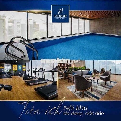 tôi cần bán căn hộ Pentstudio Lạc Long Quân DT 60 M 1  ngủ 1 wc