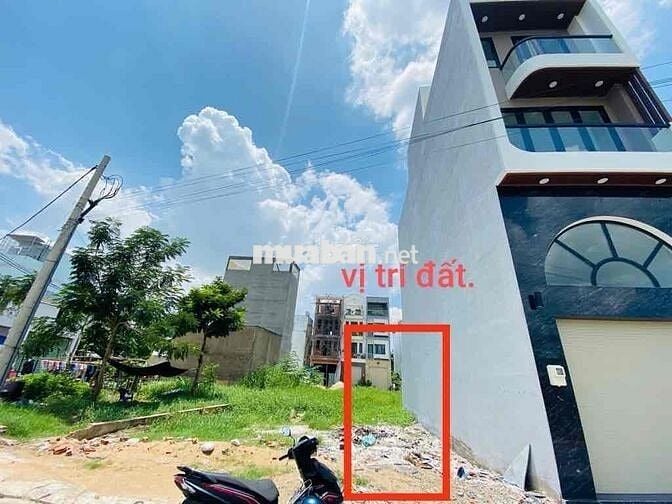 BÁN ĐẤT THỔ CƯ 72M2 TÂY LÂN TÂN TẠO- BÌNH TÂN HẺM NHỰA 8M