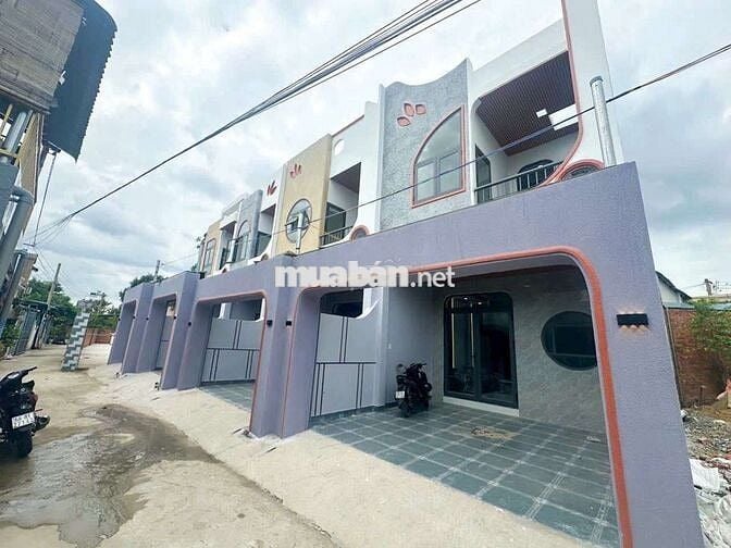 BÁN NHÀ 1 TRỆT 1 LẦU - NHÀ MỚI XÂY FULL NỘI THẤT