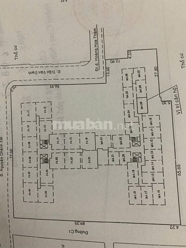 Chính chủ bán căn hộ Carillon - 2PN, 1WC, 55m2, giá 3.5 tỷ.