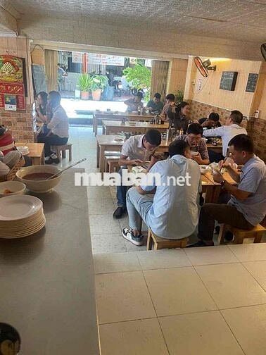 Mặt bằng quán cơm 100m2 Nguyễn Văn Thương