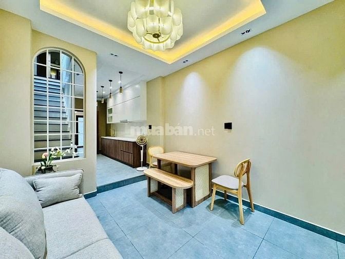 Hẻm Xe Hơi Bùi Đình Tuý Nhà Mới 2Tầng,3PN,Cách mặt tiền 80m, Gần chợ