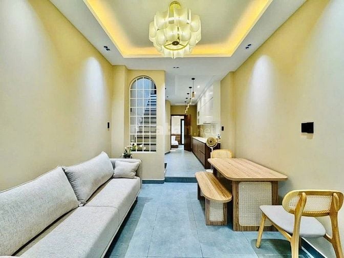 Hẻm Xe Hơi Bùi Đình Tuý Nhà Mới 2Tầng,3PN,Cách mặt tiền 80m, Gần chợ