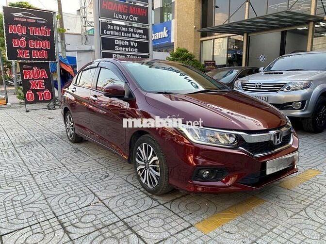 Honda City 1.5 TOP 2019 đỏ odo 45000km