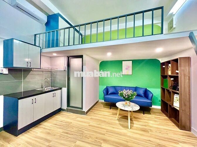Căn hộ 60m2 bancol 2 PN full NT cực đẹp và mát mẻ