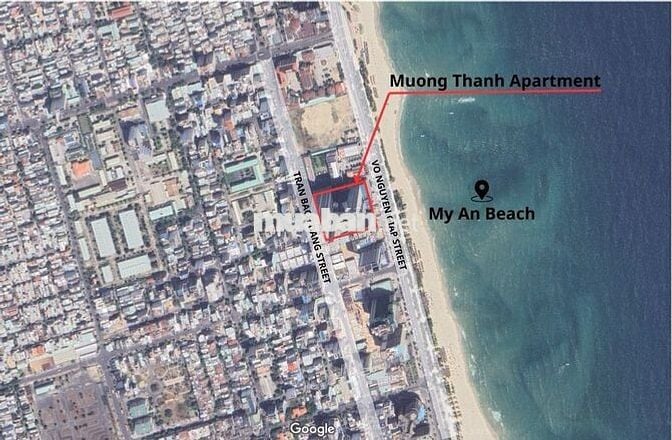Căn hộ Mường Thanh Đà Nẵng, 66m2, 2PN, 2VS, đường Trần Bạch Đằng