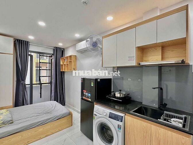 CĂN HỘ STUDIO CỬA SỔ TRỜI GẦN VĂN LANG , CẦU BÌNH LỢI