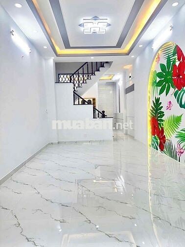 Siêu phẩm chuẩn bị ra lò, nhà đang sắp hoàn thiện - Hẻm Lê Văn Quới