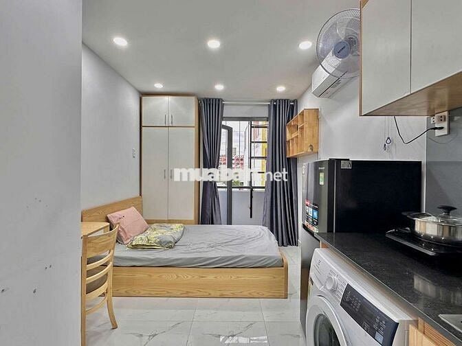 CĂN HỘ STUDIO CỬA SỔ TRỜI GẦN VĂN LANG , CẦU BÌNH LỢI