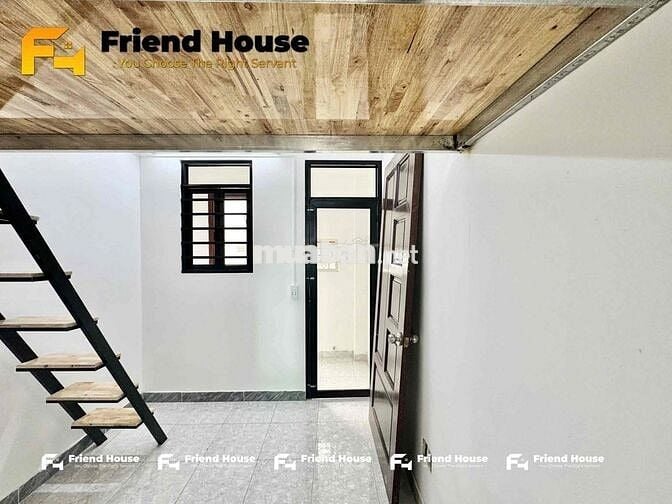 NHÀ MỚI GÁC CAO CHO THUÊ NGAY TRƯỜNG ĐH GIA ĐỊNH VÀ ĐH IUH GIÁ 3TR