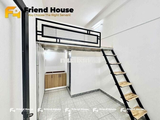 NHÀ MỚI GÁC CAO CHO THUÊ NGAY TRƯỜNG ĐH GIA ĐỊNH VÀ ĐH IUH GIÁ 3TR