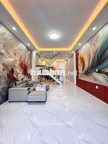 Tôi Chính Chủ Cần Bán Gấp 1 trệt 1 lầu 4 phòng ngủ ngay Chợ Bình Điền