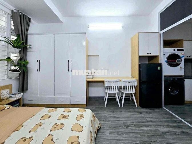CHDV 1PN Máy Giặt Sấy Riêng | Ngay Toà Nhà Viettel - Vòng Xoay Dân Chu