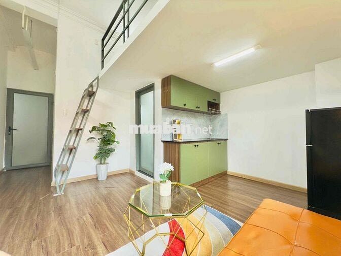 Cho Thuê Phòng Có Gác Bình Thạnh 50m2 Cạnh UEF GTVT_Có CửaSổ_Thang Máy