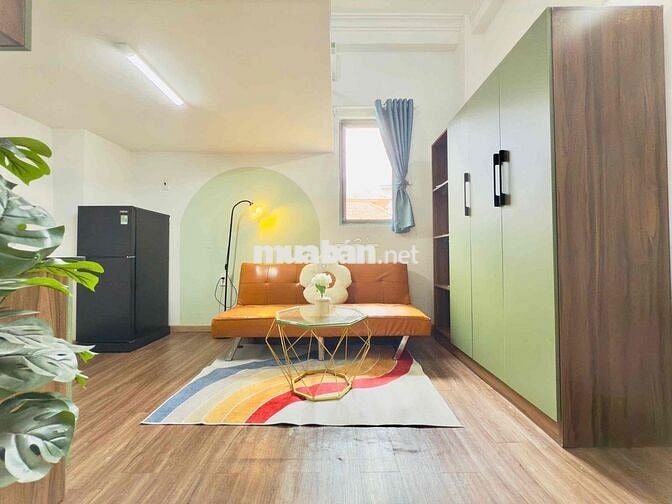 Cho Thuê Phòng Có Gác Bình Thạnh 50m2 Cạnh UEF GTVT_Có CửaSổ_Thang Máy