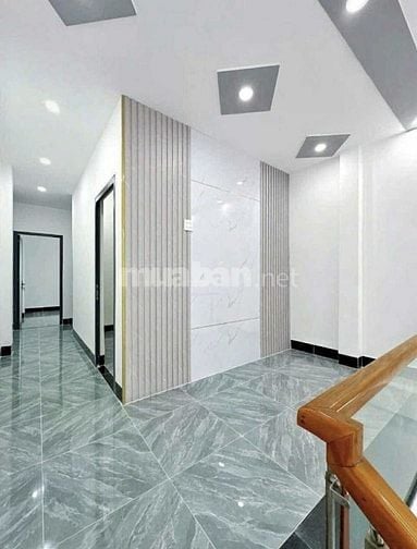 Bán Nhà 1Trệt 1 lầu giá 1ti850 Ngay Chợ Tân Tạo Đ.Võ Trần Chí,Bình Tân