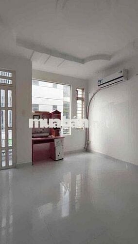 nhà 4x13m 1 trệt 3 lầu 4 phòng ngủ 3wc sân thượng, hẻm 6m
