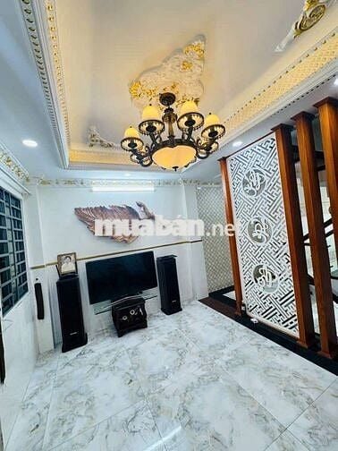 NHÀ 5 TẦNG ĐẸP —ĐƯỜNG VÕ VĂN VÂN PHƯỜNG TÂN TẠO  (4m x 13m)