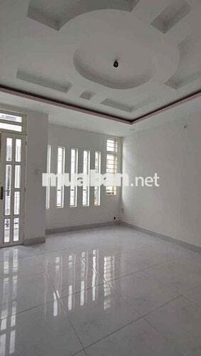 nhà 4x13m 1 trệt 3 lầu 4 phòng ngủ 3wc sân thượng, hẻm 6m