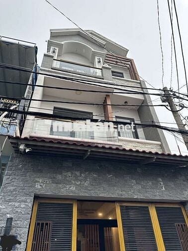Hẻm 6m - Trần Thị Hè - Sau Hiệp Thành city - Ngang 5m - 75m2 - 4 tầng