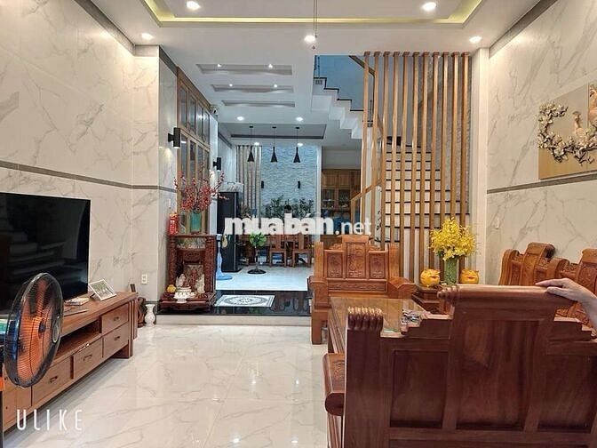 Hẻm 6m - Trần Thị Hè - Sau Hiệp Thành city - Ngang 5m - 75m2 - 4 tầng