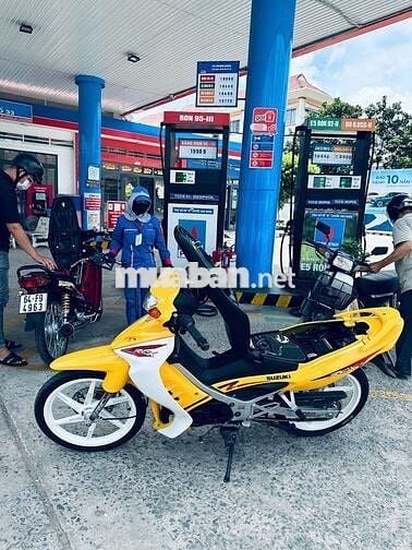 Xipo rgx satria 2003 vàng trắng full loại 1