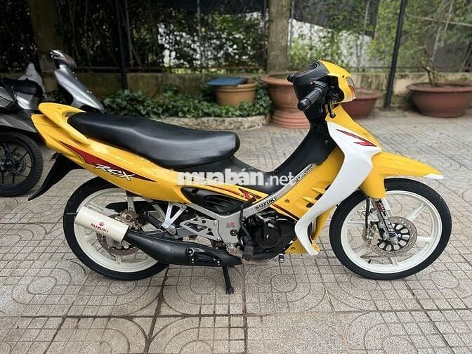 Xipo rgx satria 2003 vàng trắng full loại 1