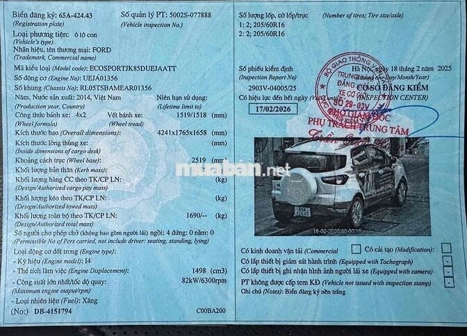 Ford EcoSport 2015 Titanium 1.5L AT