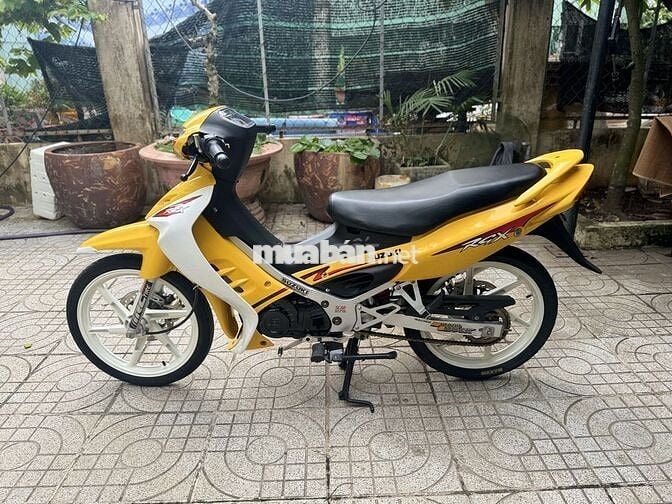 Xipo rgx satria 2003 vàng trắng full loại 1