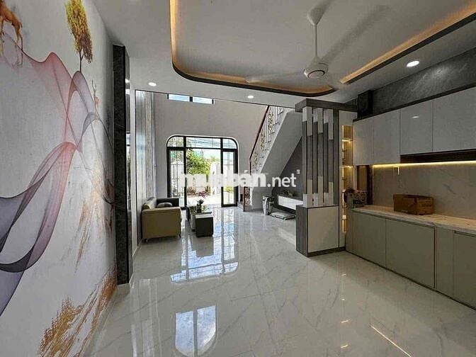 Nhà Mới 1 Lầu Vừa Hoàn Thiện 4,4 x 21m, 3PN 2WC Ngay Mỹ Lộc . Sổ Riêng