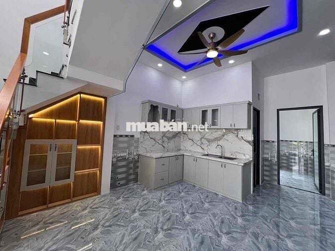Nhà Mới 1 Lầu 4 x 21m Khu Tân Kim 4PN 2WC, KDC Đông Đúc Sổ Hồng Riêng