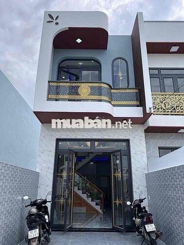 Nhà Mới 1 Lầu 4 x 21m Khu Tân Kim 4PN 2WC, KDC Đông Đúc Sổ Hồng Riêng