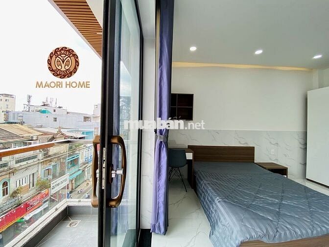 CHDV Full nội thất 1PN ban công có máy giặt riêng Thang máy Ngay UEH