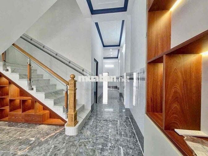 Nhà 1 Lầu 5 x 20m KDC Tân Kim Đường 10m. 4PN 2WC. Sổ Hồng Hoàn Công
