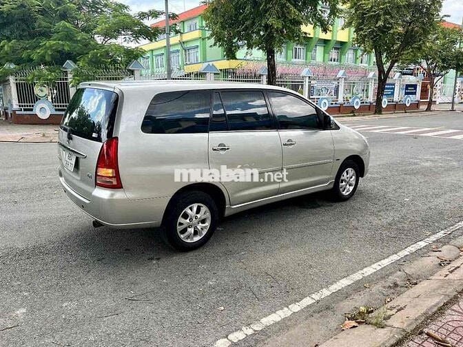 Toyota Innova 2006 G - gia đình sử dụng tuyệt đẹp